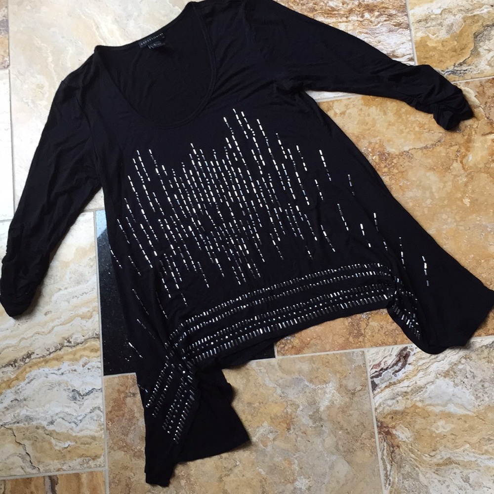 Grace Elements Supersoft/Stretchy Black Scoop-Neck - image 1